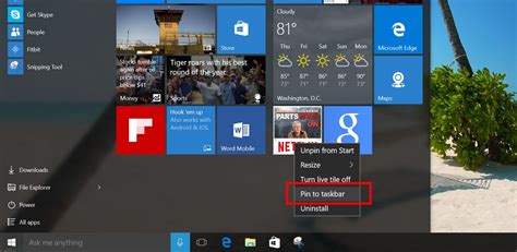 How To Pin Apps To The Taskbar In Windows 10 Windows Central