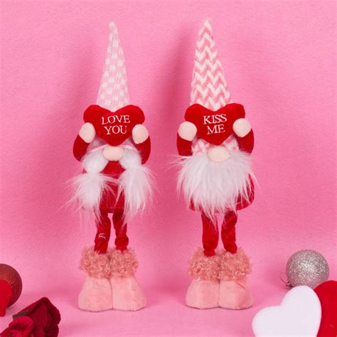 holiday decorations valentine s day decorations rudolph doll faceless doll