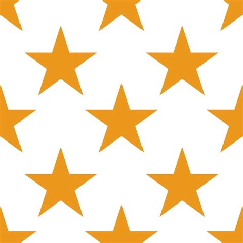 Premium Vector Star Seamless Pattern On White Background Vector