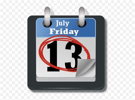 Friday The 13th Friday 13th Calendar Svg Pngfriday The 13th Png