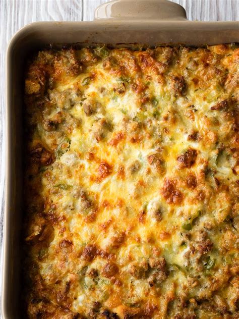 Best Sausage And Egg Breakfast Casserole Make Ahead The Worktop