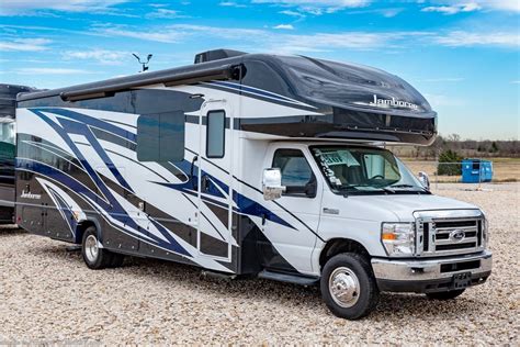 New 2019 Fleetwood Jamboree 30f Class C Rv For Sale W King And Ext Tv