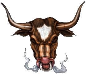 Looking for a good deal on cow bull horn? Skull Decals :: Smoking Bull Decal / Sticker