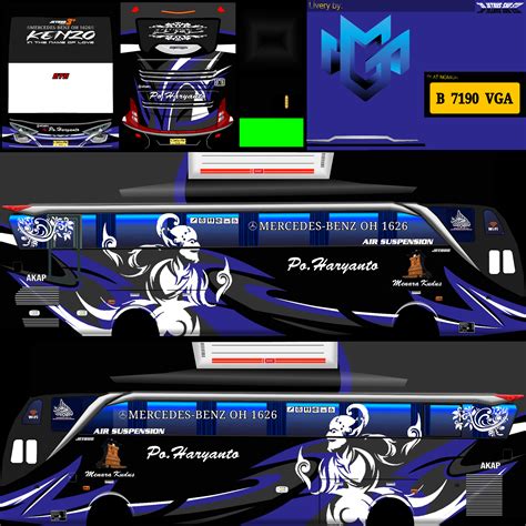 √ Download Livery Bussid Bus Simulator Indonesia Terbaik