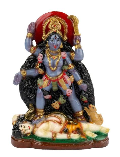 Handmade Maa Kali 16cm Idol Spiritual Feminine Power Etsy