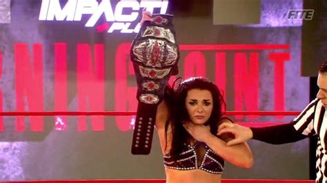 deonna purrazzo captures her second knockouts championship at impact turning point 2020 deonna
