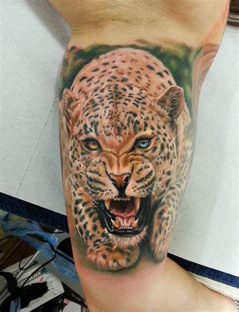 Leopard Arm Tattoos Leopard Arm Tattoos Leopard