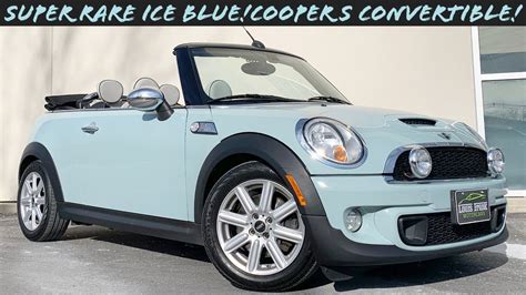 Rare Ice Blue 2012 Mini Cooper S Convertible Walkaround At Louis