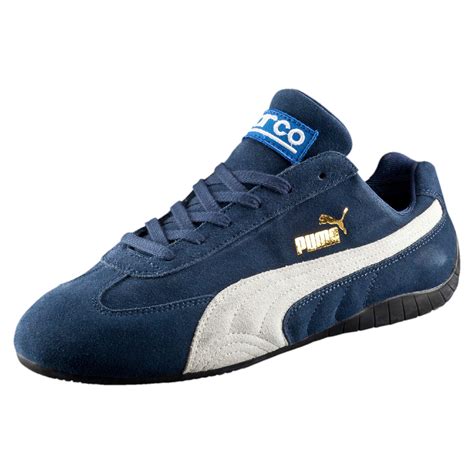 Рейтинг — 4.7 из 5 на основании 11646 оценок. PUMA Suede Speed Cat Sparco Shoes in Blue for Men - Lyst