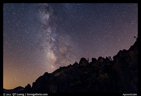 Picturephoto Rocky Ridge And Star Filled Sky With Milky Way