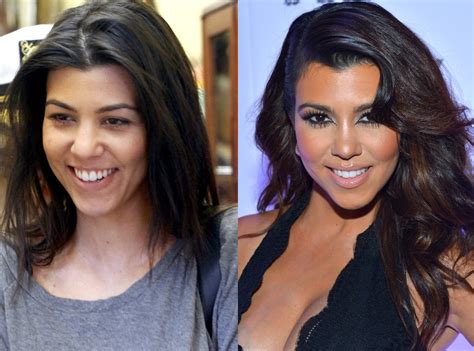 Kourtney Kardashian From Kardashians Without Makeup E News