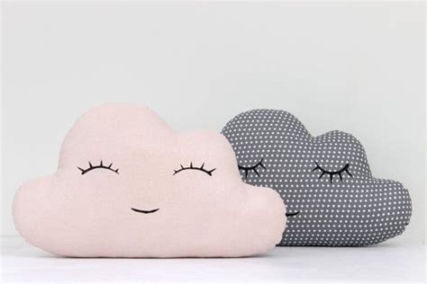 Cloud Pillows Set Green And Pink Cushions Teen Pillows Pastel