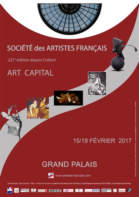 Le Salon Des Artistes Français Du 15 Au 19 Février 2017 Au Grand Palais