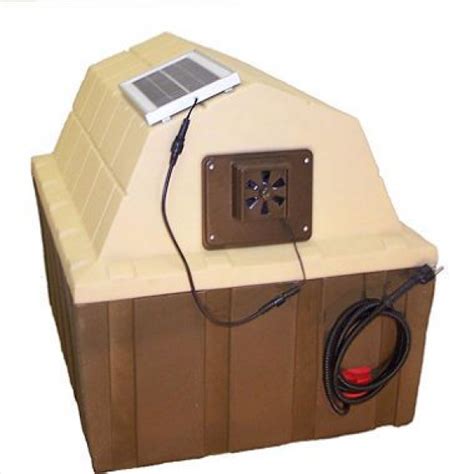 45 Asl Solutions Dog House Solar Powered Exhaust Fan 7 X 575