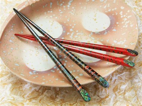 Beautiful Traditional Japanese Lacquered Chopsticks
