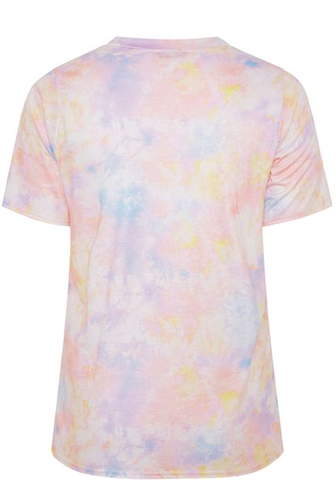 Limited Collection Camiseta Tie Dye Pastel Yours Clothing