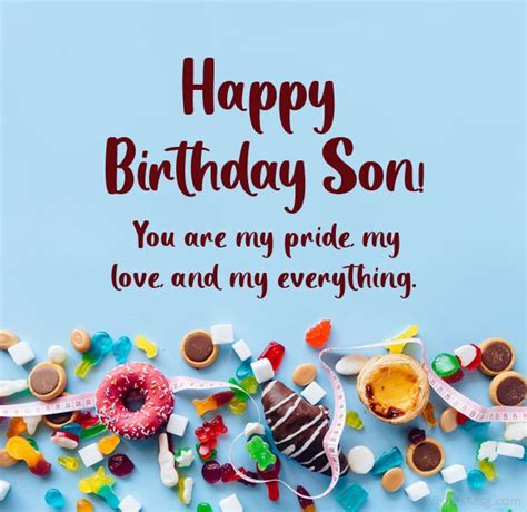 Birthday Wishes For Son Happy Birthday Son Wishesmsg