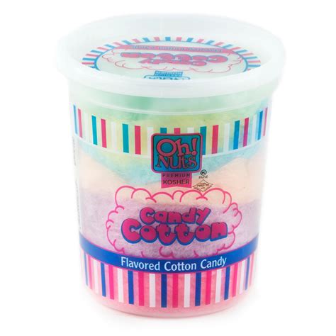 Rainbow Colors Cotton Candy • Fresh Cotton Candy • Bulk Candy • Oh Nuts®