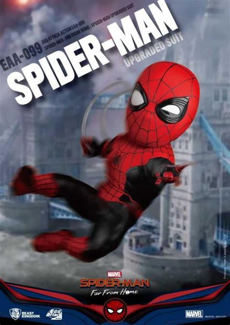 Spider Man Far From Home Eaa 099 Spiderman Upgraded Suit Action Figur