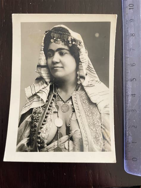 north africa nude harem arab egyptian girl ethnic real photo vintage photograph etsy