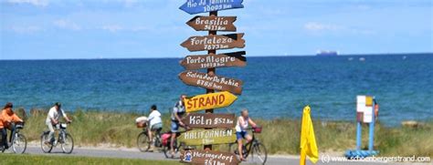 Brasilien an der ostsee ist beliebt bei familien und wassersportlern. Fahrradtour entlang der Ostseeküste Hohenfelde-Schönberger ...