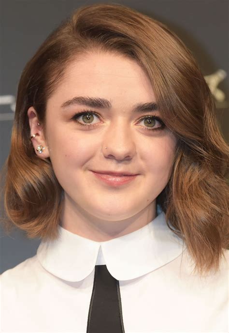 Maisie Williams Game Of Thrones Season Six Press Conference In