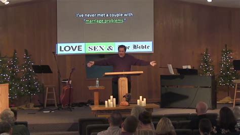 Love Sex And The Bible Pt 1 The Secret Pastor Brad First Christian Church Cookeville Tn