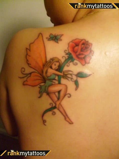 30 Fairy With Butterfly Tattoos