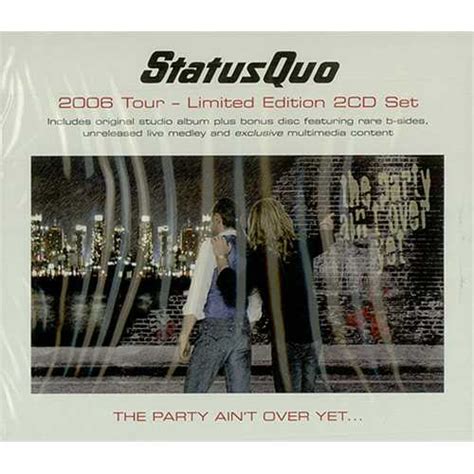Status Quo The Party Aint Over Yet Uk 2 Cd Album Set Double Cd 408860