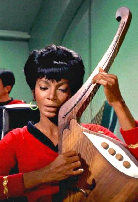 Lieutenant Uhura Plays The Vulcan Harp Courtesy Of Mr Spock Fandom