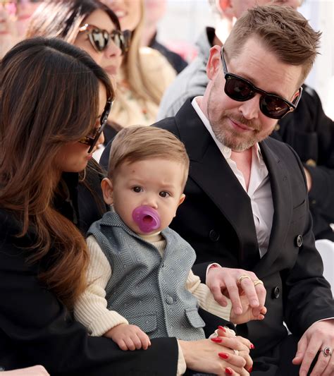 Macaulay Culkin And Brenda Song S Sons Make First Public Appearance At Actor S Hollywood Walk Of