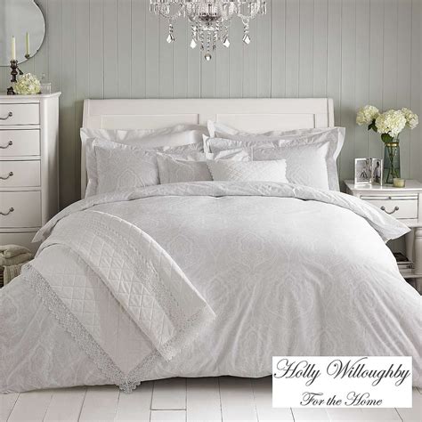 Holly Willoughby Paisley White Bed Linen Collection Dunelm Paisley