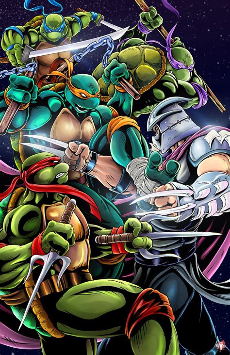 Teenage Mutant Ninja Turtles Turtles Vs Shredder Teenage Mutant