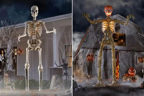 6 Dupes Of The Viral Home Depot 12 Foot Giant Skeleton For 2022