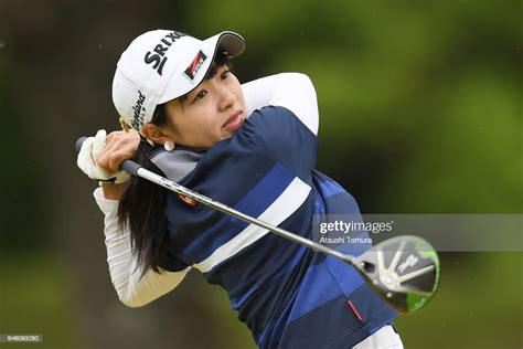 Momoka Miura Of Japan Hits Her Tee Shot On The 2nd Hole During The