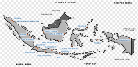 Peta Pulau Bali Kepulauan Indonesia Peta Indonesia Moda Transportasi