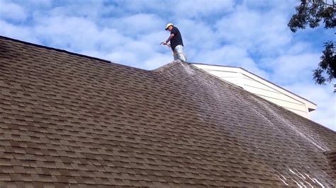 Roof Cleaning And Pressure Washing In Houston Tx Youtube