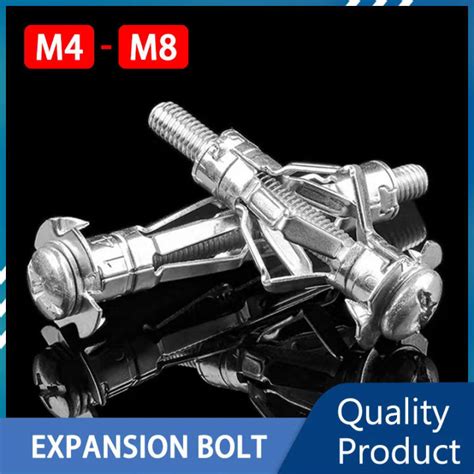 M4 M5 M6 M8 Molly Bolt Nut Drywall Expansion Screw Bolt Set Hollow