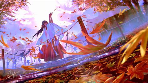 Inazuma Eleven Autumn Autumn Leaves Anime Kids Hd Wallpaper Peakpx