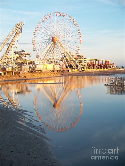 Ferris Wheel Jersey Shore 2 Photograph By Eric Schiabor