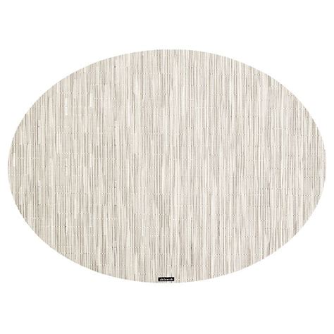 Chilewich placemats should be stored flat. Chilewich Bamboo Oval Placemat | Bloomingdale's