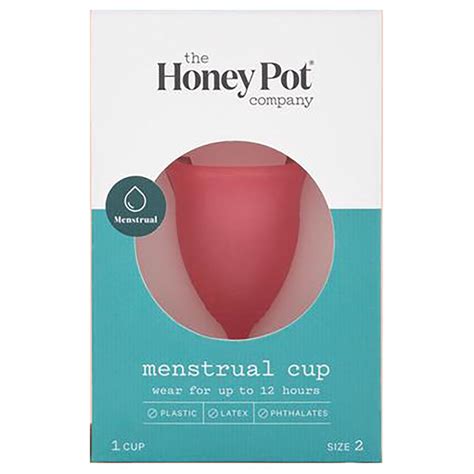 The Honey Pot Silicone Menstrual Cup Size 2 Wholesale