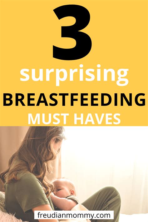 breastfeeding is hard here are 3 breastfeeding essentials that you must have to help you be