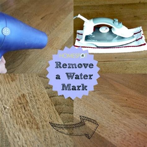 Having said that this often looks better than the watermark itself and with small marks this software works wonders. How to Remove a Watermark from Wood (With images) | Diy ...