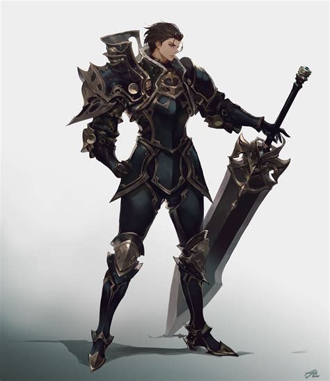 Artstation Knight Rd Lys Fantasy Character Design Fantasy Armor