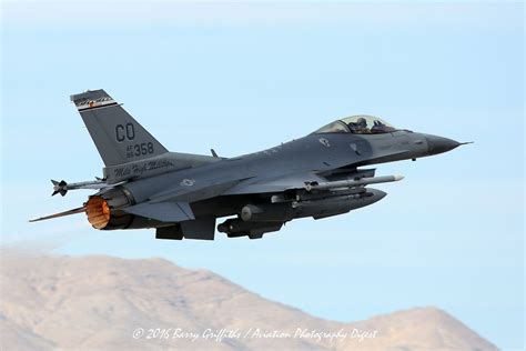 General Dynamics F 16c Viper Usaf 86 0358 Ang Co 120th Fs Colorado