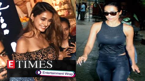 Disha Patani Gets Mobbed By Crazy Fans Malaika Arora Spotted Outside A