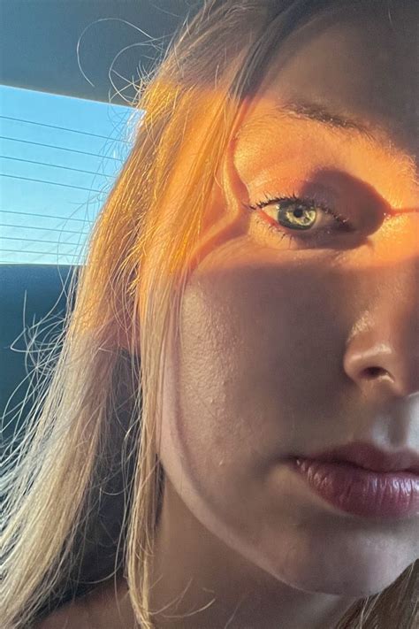 Blue Eyes Eye Selfie Golden Hour Aesthetic Summer In 2022 Blue