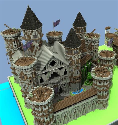 Blueprints for medieval castles google search dessin. How to build a medieval castle Contest Minecraft Blog | Minecraft castle, Minecraft designs ...