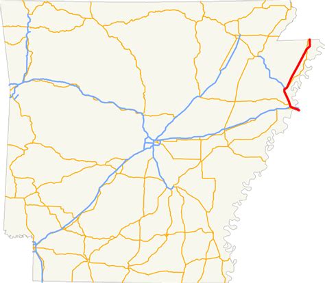 Interstate 55 In Arkansas Wegenwiki